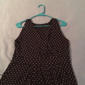 Lands’ End fit and flare dress